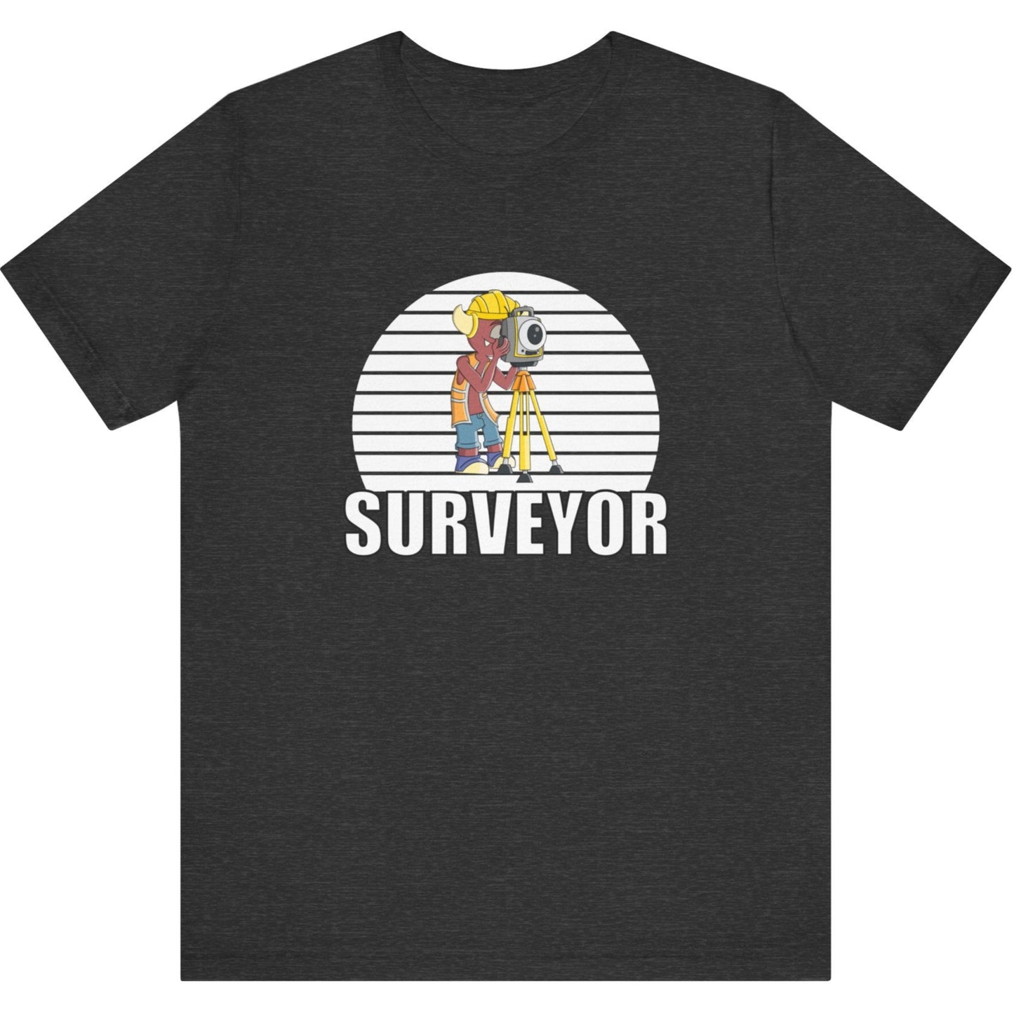 Land Survey Monster Surveyor T-Shirt | Land Surveyor Gifts