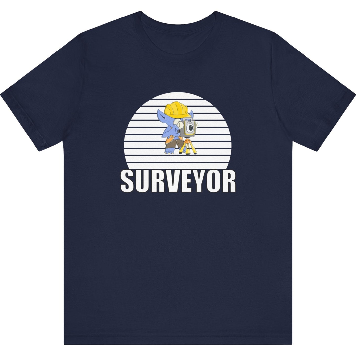 Survey Monster Total Station Surveyor T-Shirt | Land Surveyor Gifts