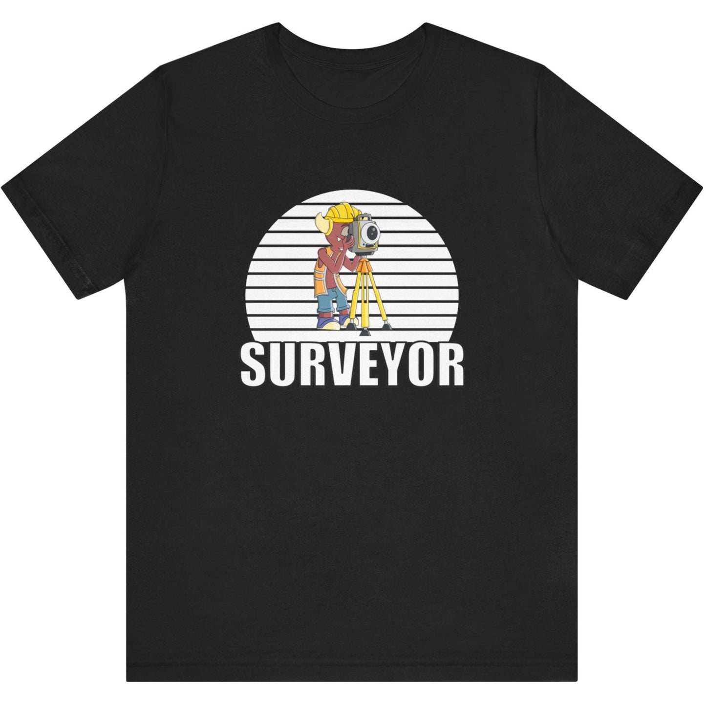 Land Survey Monster Surveyor T-Shirt | Land Surveyor Gifts