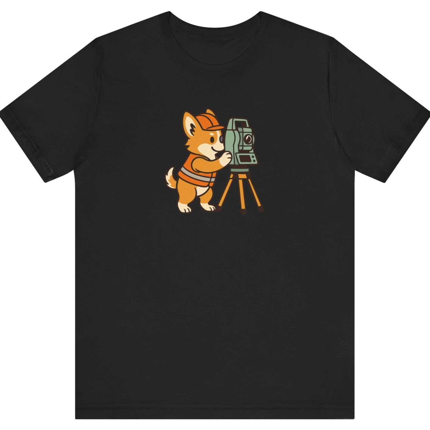 Survey Dog – Corgi Land Surveyor T-Shirt & Apparel