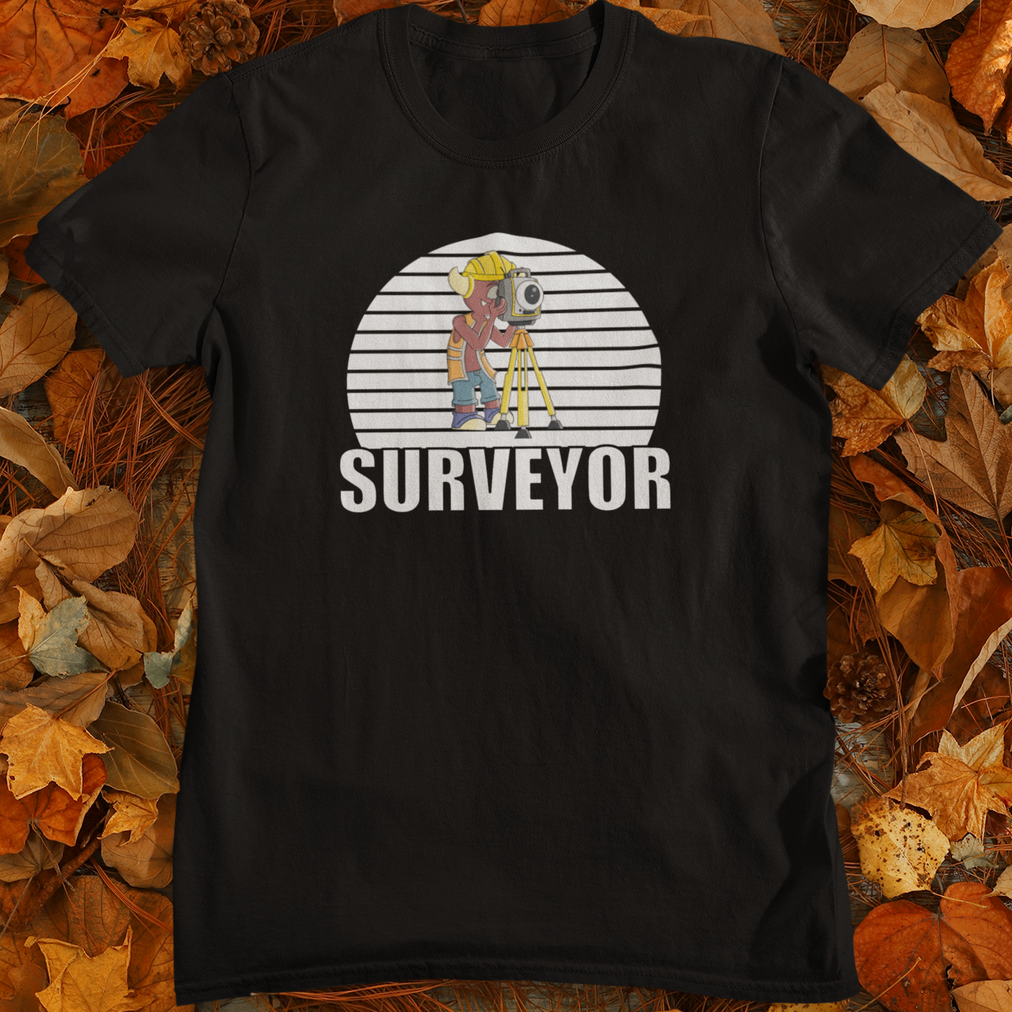 Land Survey Monster Surveyor T-Shirt | Land Surveyor Gifts