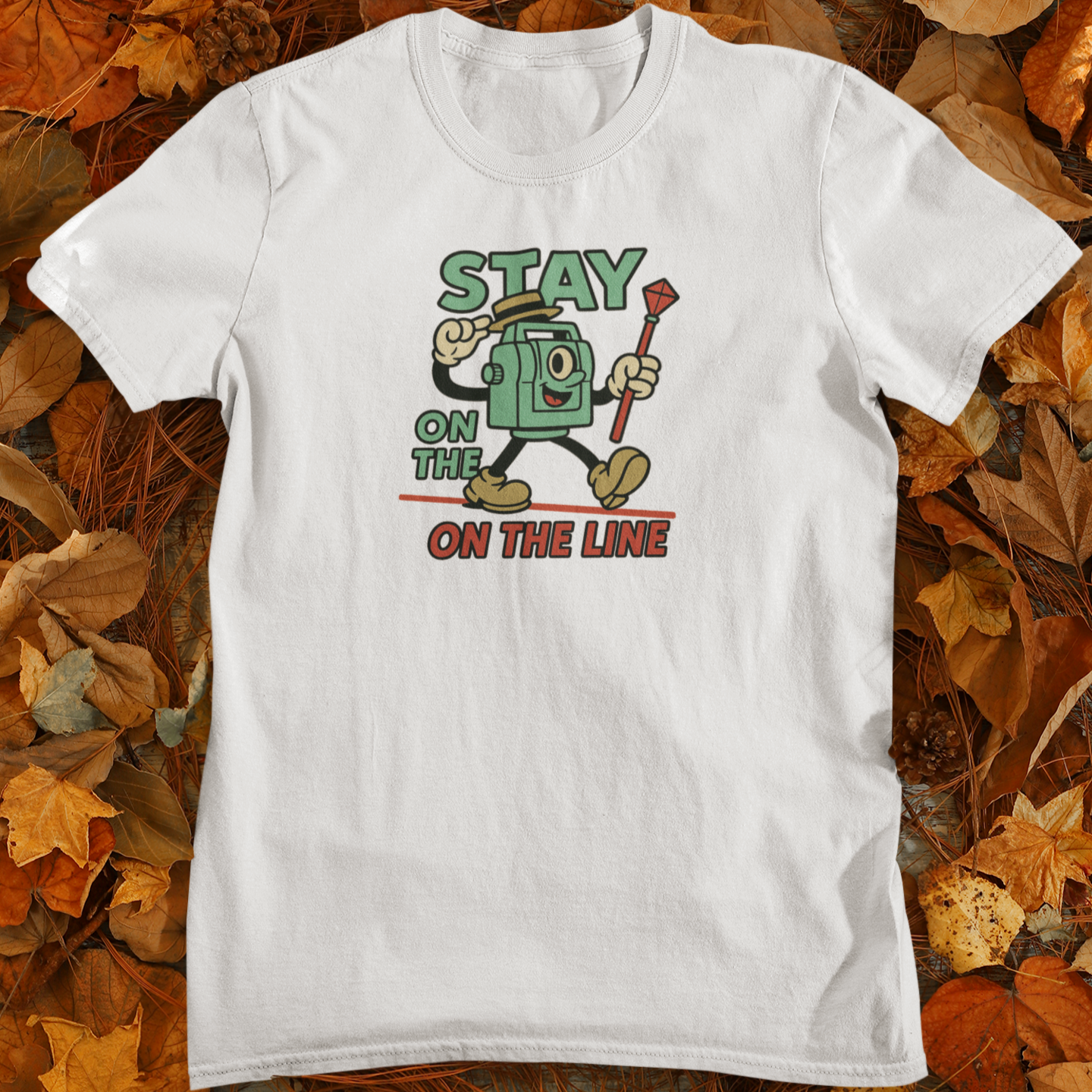Stay on the line - Land Surveyor gIFT