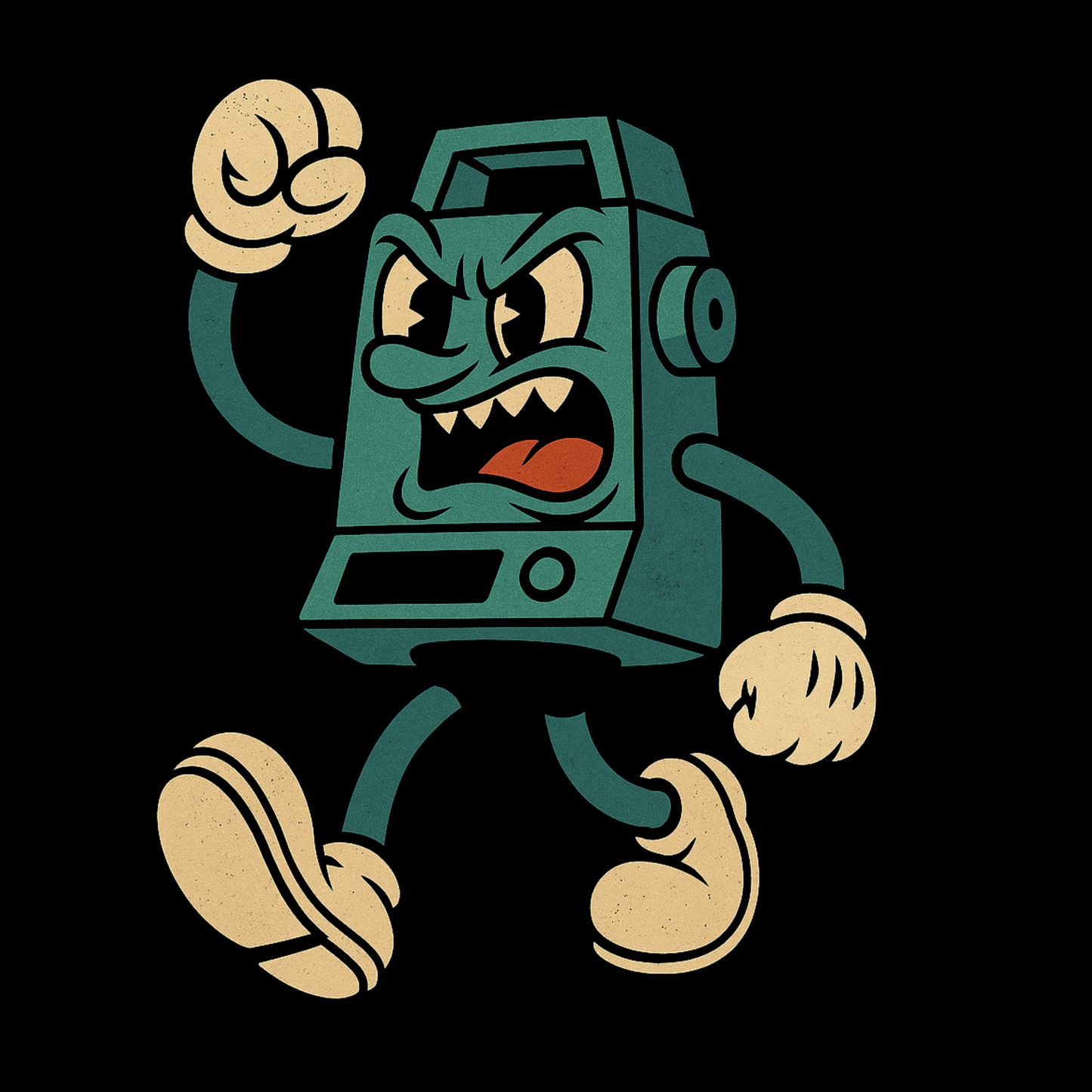 Total Station Dude – Surveyor’s Vintage Character Tee