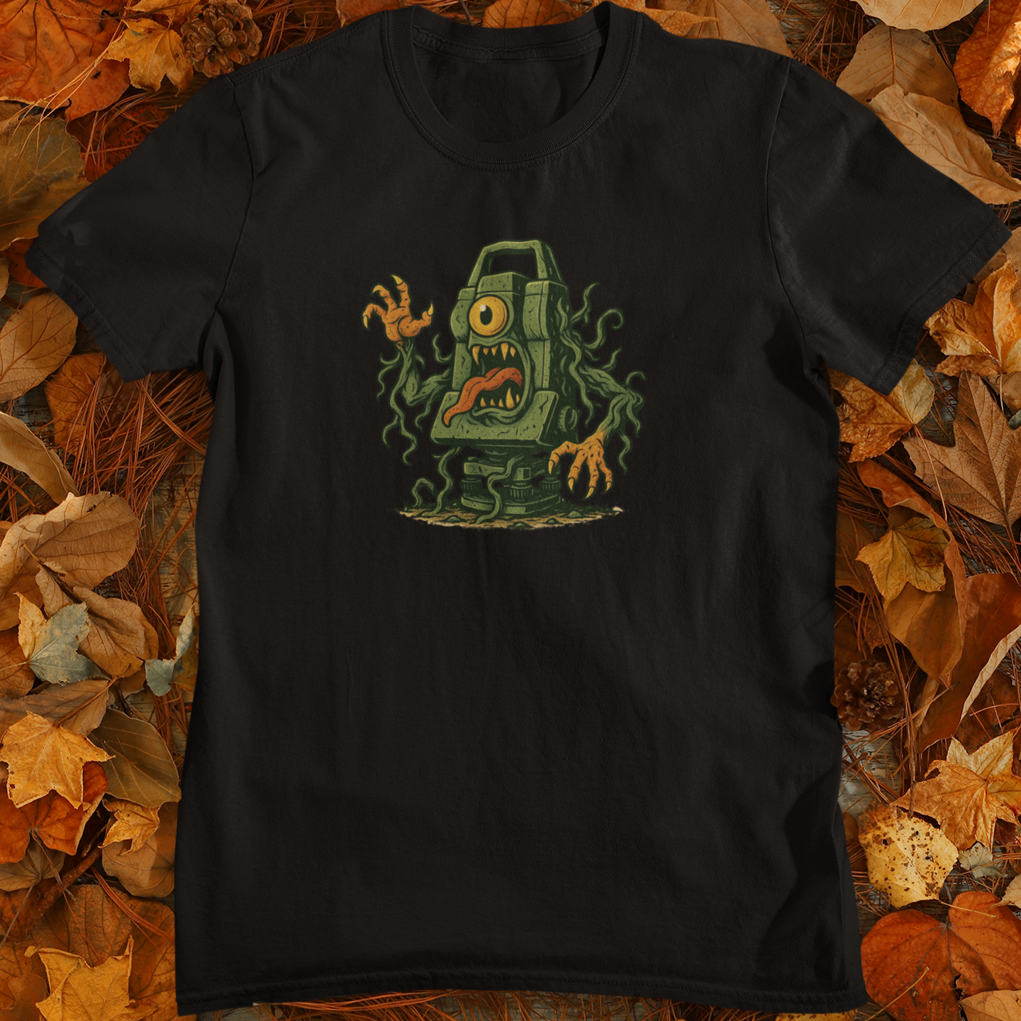 Total Station Vine Monster - Land Surveyor Gift