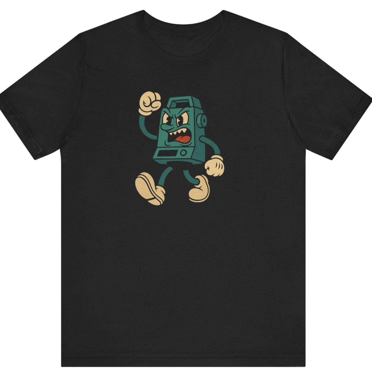 Total Station Dude – Surveyor’s Vintage Character Tee