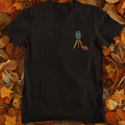 Cartoon Total Station - Land Surveyor Gift