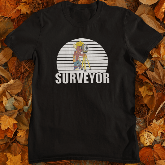 Land Survey Monster Surveyor T-Shirt | Land Surveyor Gifts