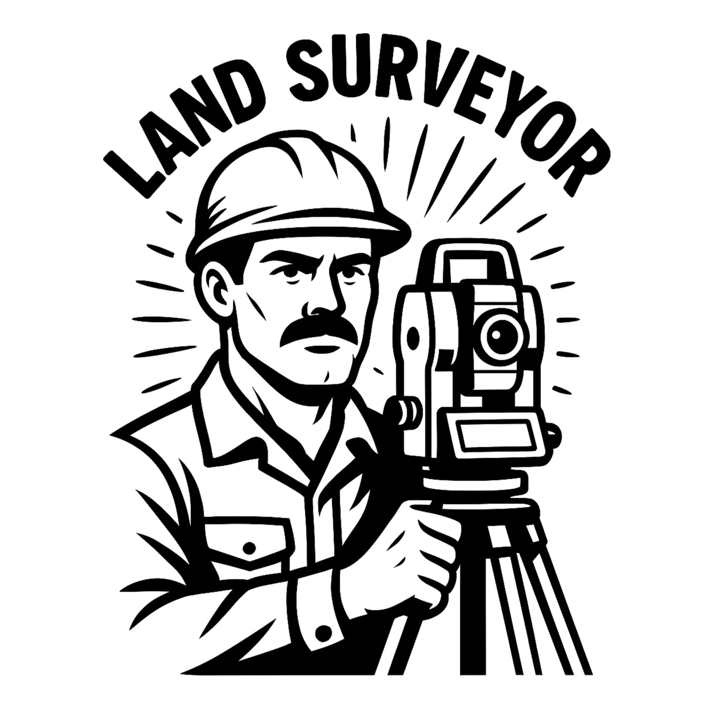 Land Surveyor Shirt – Vintage Land Surveyor Tee