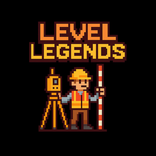 Level Legends – Pixel Art Land Surveyor Shirt